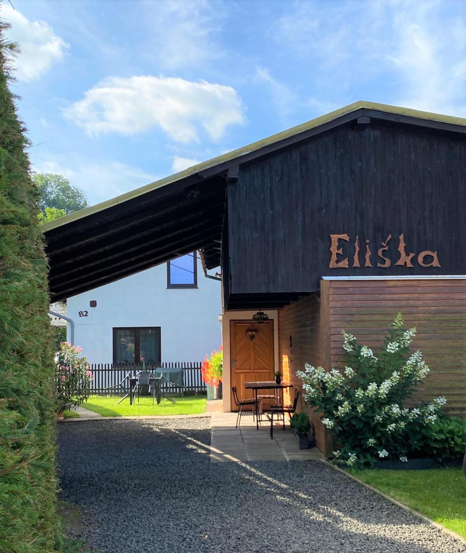 Chata Eliska Příkrý Exteriör bild